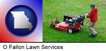 a lawn mowing service in O Fallon, MO