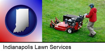 a lawn mowing service in Indianapolis, IN