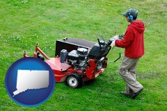 connecticut a lawn mowing service